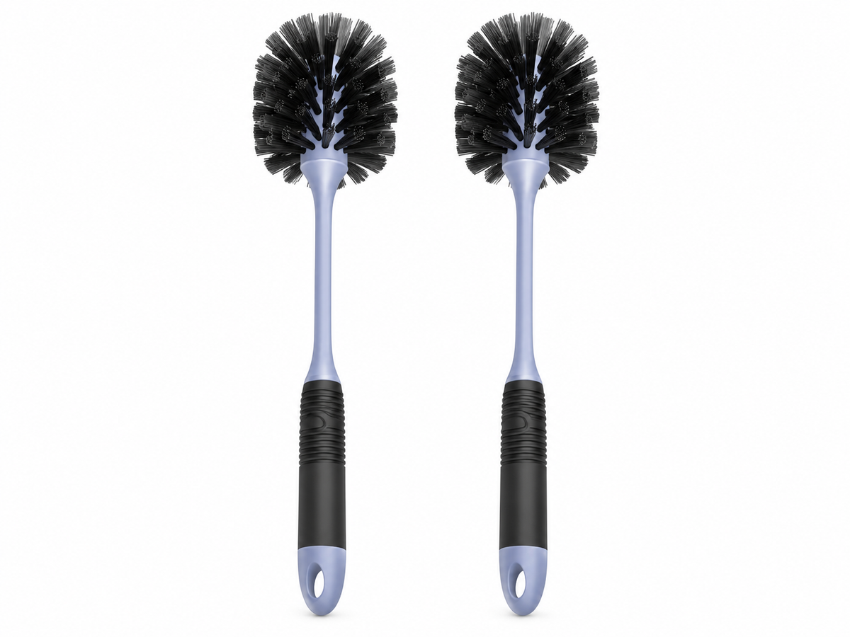 Long-Handle Bottle Cleaning Brushes, Set of 2