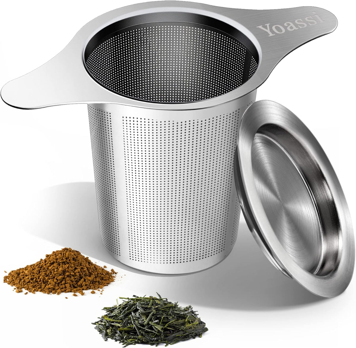 Stainless Steel Fine Mesh Tea Basket with Lid